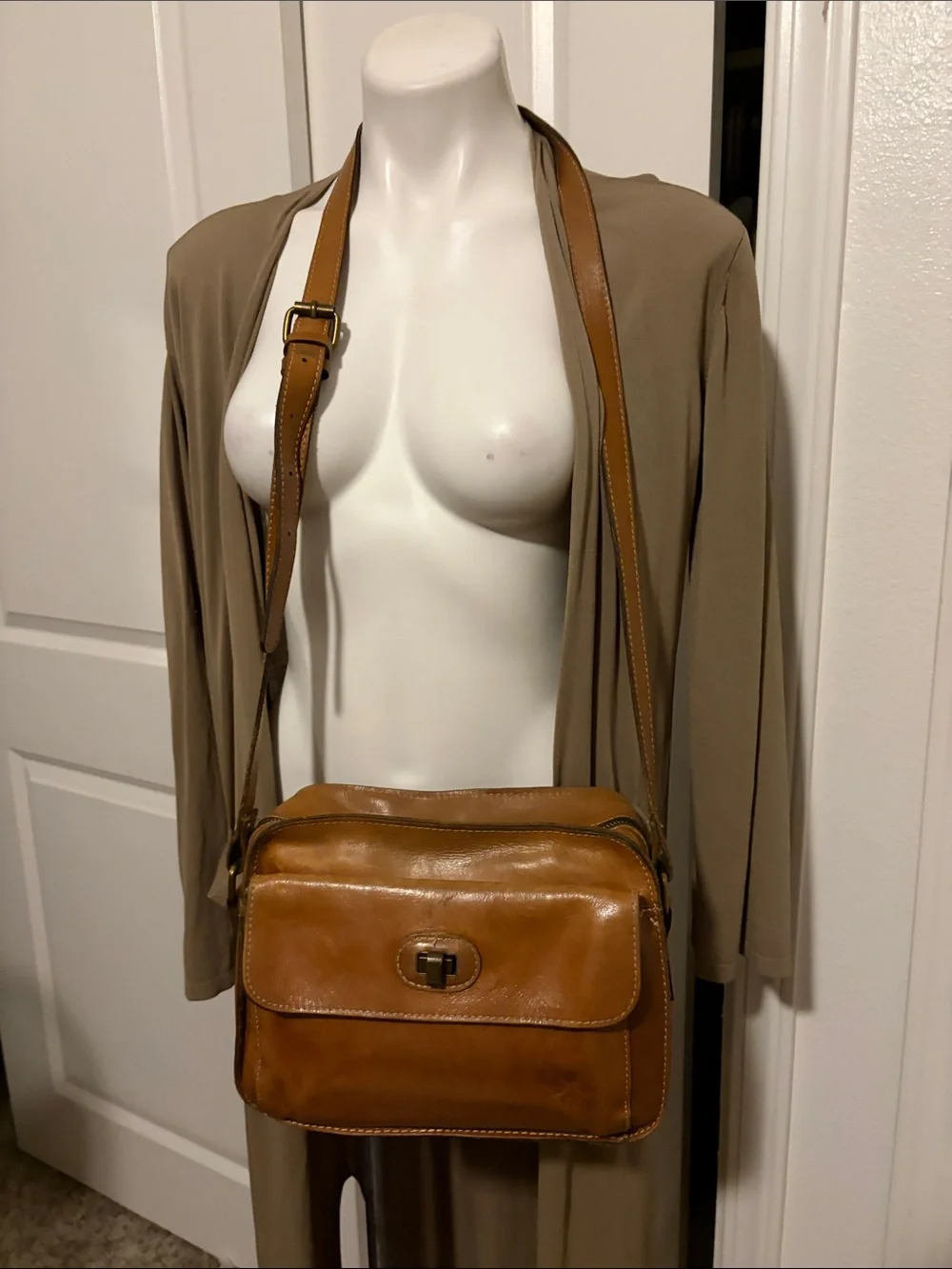 Patricia Nash smooth cognac